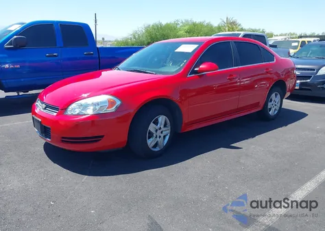 2011 Chevrolet Impala Ls из США, поврежденный, VIN 2G1WF5EK6B1186370